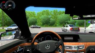 Mercedes Benz S65 Amg City Car Driving