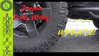 TeraFlex Big Brake Kit & KC Hilites Cyclone. Project Dirty Willy Update