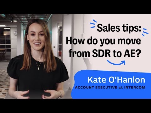 Sales career advice: How do you move from SDR to AE?