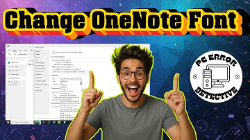 Standaardlettertype wijzigen in OneNote | Stapsgewijze handleiding (2025)