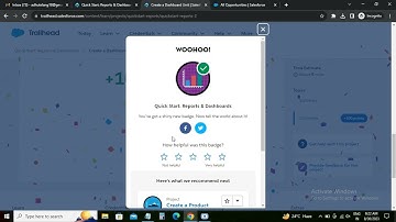 Create a Dashboard In Quick Start: Reports & Dashboards | Trailhead Salesforce