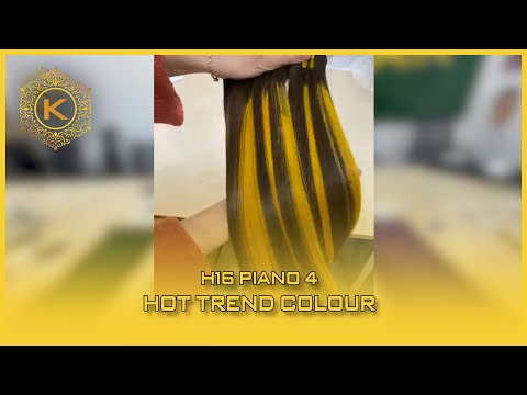 Video H16 Piano Colour 4 Best Vietnamese Bonestraight Hair Hot Trend Colour 56