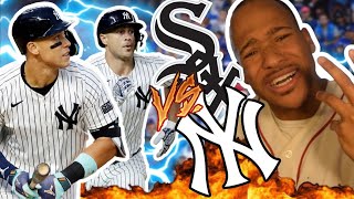 JUDGE & STANTON GO DEEP....AGAIN || WHITE SOX VS YANKEES GAME 1 HIGHLIGHTS FAN REACTION