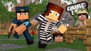 Minecraft : PRESOS NO CHUME LABS !!  ( Polícia e Ladrão)