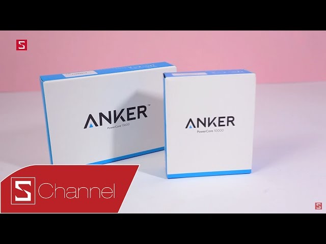 Schannel - Mở hộp pin dự phòng Anker PowerCore: Sạc nhanh PowerIQ, bảo vệ thiết bị & người dùng