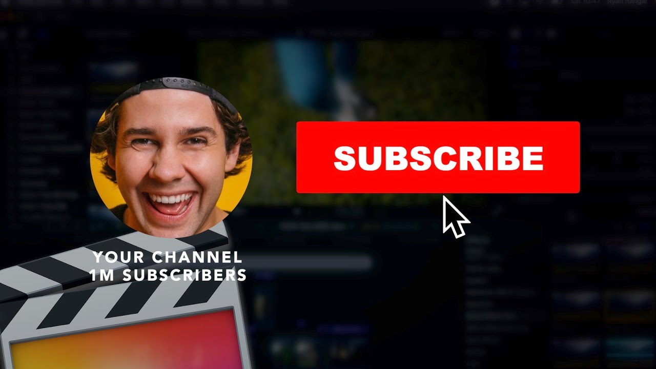 FREE YOUTUBE SUBSCRIBE BUTTON PRESET FINAL CUT PRO X YouTube