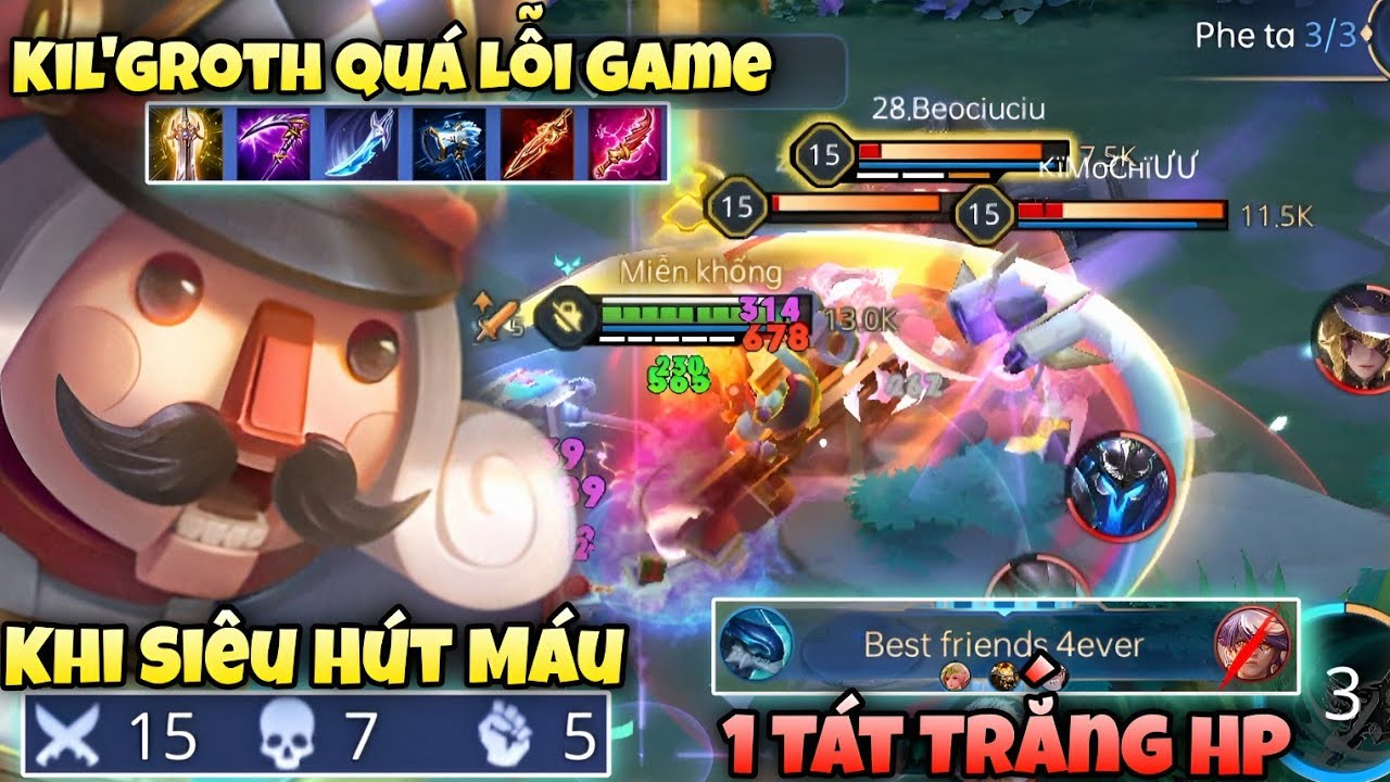 Kil'Groth Quá Mạnh Meta Hiện Tại 