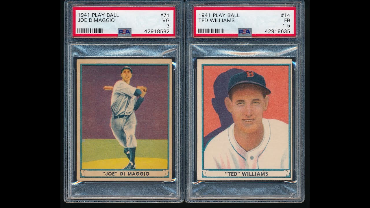 1941 Play Ball Ted Williams