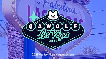 2025 QA Wolf company retreat - Las Vegas ♠️ 🎰