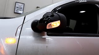 видео: Зеркала с поворотниками на Рено Дастер, Ларгус, Логан, Сандеро картинка: Зеркала с поворотниками на Рено Дастер, Ларгус, Логан, Сандеро