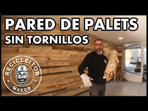 Vídeo: Decoració de paret amb fusta a l'interior