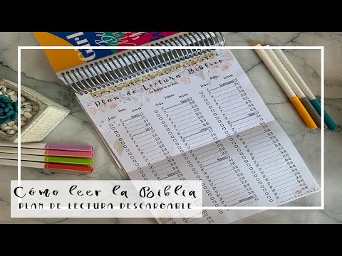 Cómo leer la Biblia, Plan de Lectura Bíblico gratuito.