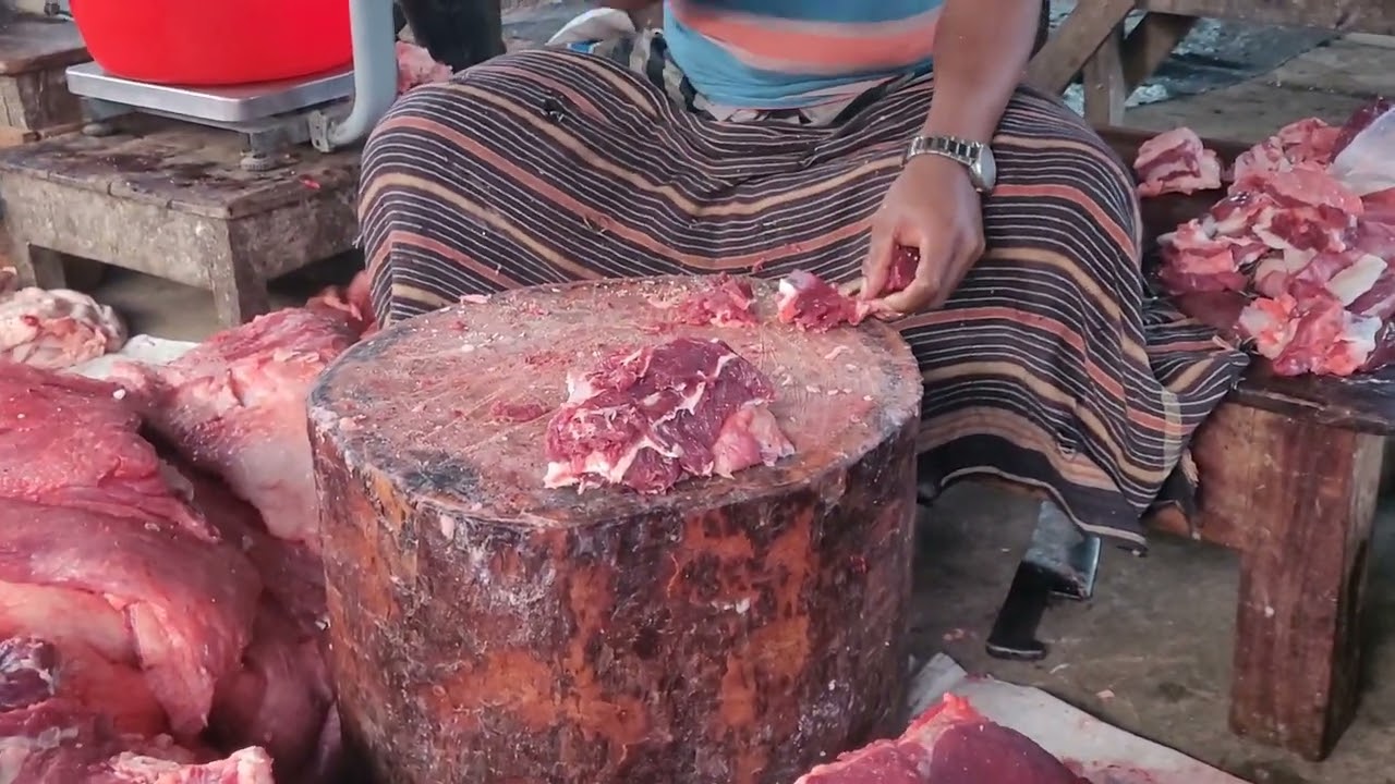 Today,s Friday Beef Meat🥩Cutting Videos Holidhani Bazar Meat Market👌