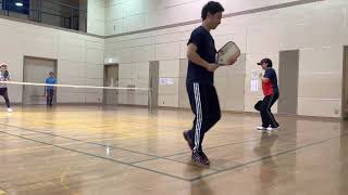 2023-02  Kohei Miyake at Yokosuka pickleball
