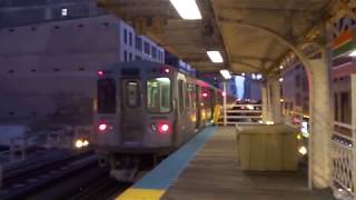 CTA L: Midway bound 2600 Series Orange Line Train leaving Adams/Wabash