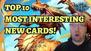 Top 10 Most Interesting New Cards From The March Of The Lich King Expansion - Hearthstone