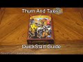 Thurn And Taxis QuickStart Guide Rules