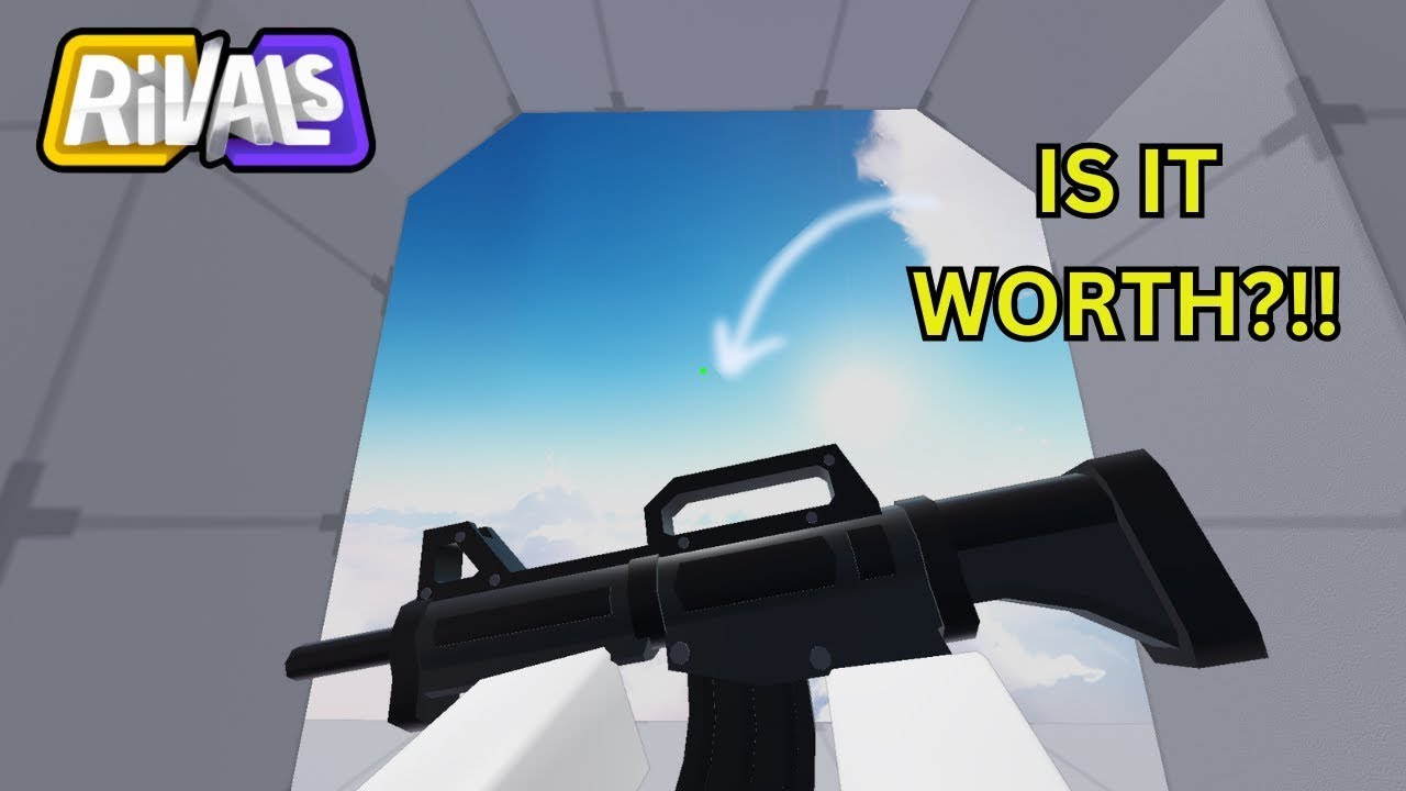burst rifle only in roblox rivals - YouTube
