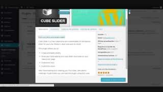 Cube Slider - Free Wordpress Plugin