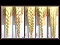 6 BRAIDS FOR BEGINNERS / HairGlamour Styles /  Hairstyle Tutorials