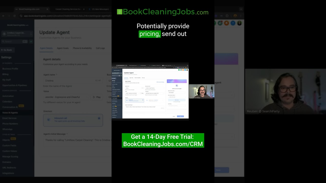 How To Enable AI For Your Cleaning Business | BookCleaningJobs CRM