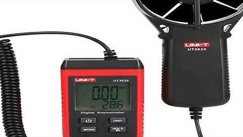 UNI-T Digital Anemometer UT363S 0.4~30m/s Wind Speed Sensor Meters Temperature Tester