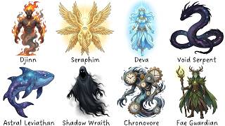 Every Mythical Creature That Lives in Another Realm Explained in 34 Minutes