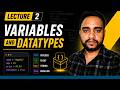 Dart | Lecture 2 | Variables and Data Types Explained for Beginners