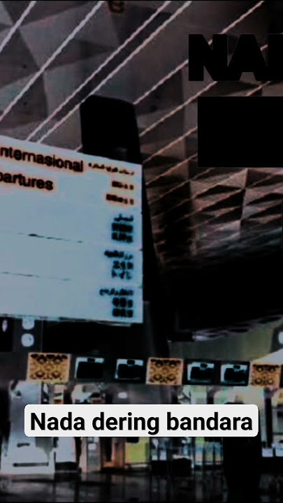 nada dering bandara airport