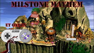 Donkey Kong Country 101% - Millstone Mayhem - COMPLETE MAPS WITH ALL ITEMS (COM TODOS OS ITENS)