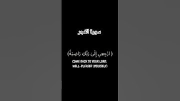 قرآن كريم  كروما سوداء - سورة الفجر  #خلفية_قرآن #كروما_سوداء #اكسبلور #قرآن_كريم #لايك