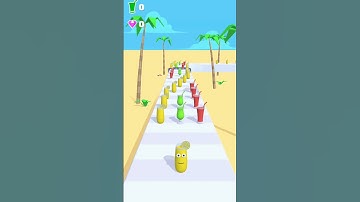 Fastest Juice Glass Running Level-49 #shorts
