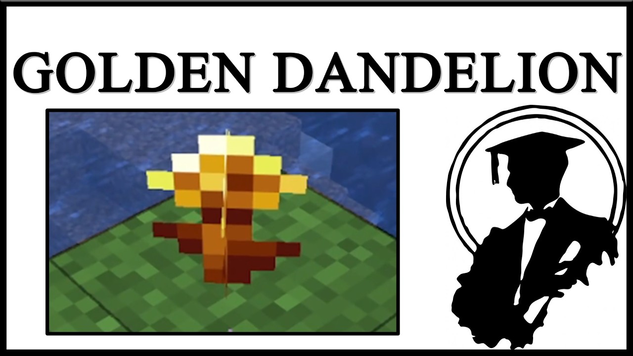 Minecraft Has A Golden Dandelion