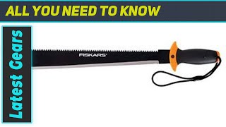 Fiskars Machete Saw 18 Inch The Ultimate Tool For Clearing Brush And Cutting Trails