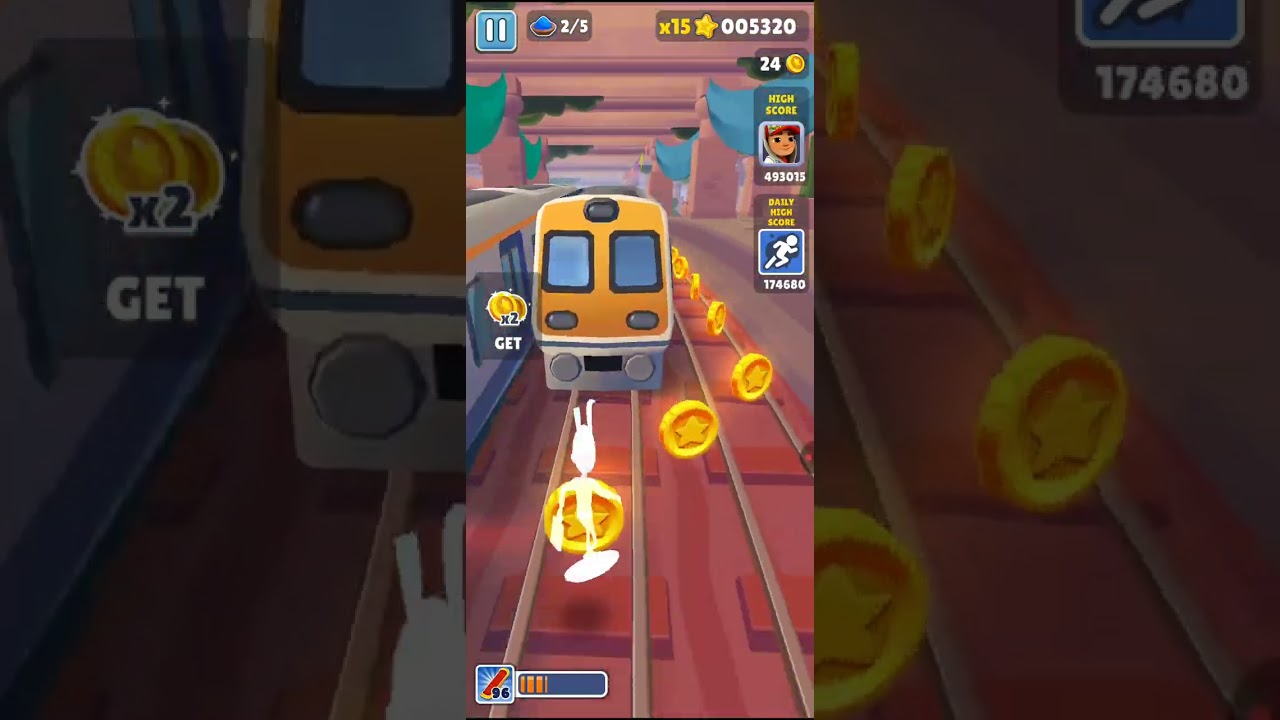 【地鐵跑酷】我又來拍影片了