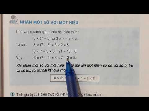Video [TOÁN LỚP 4] NHÂN MỘT SỐ VỚI MỘT HIỆU (trang 67-68)... - YouTube