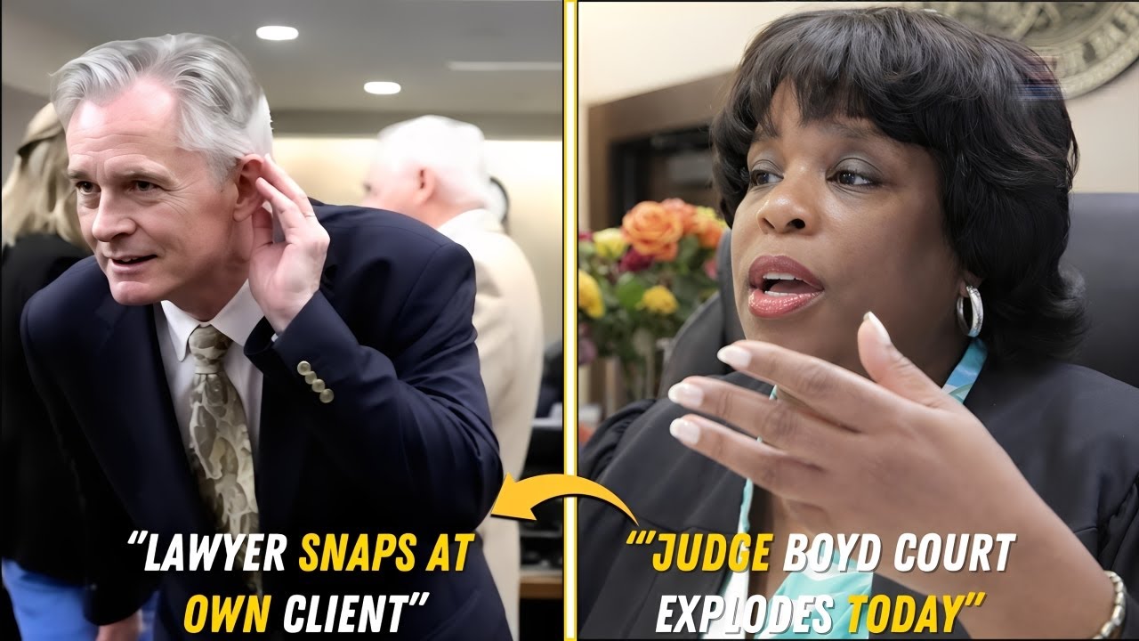 Angry Lawyer Curses Out Client in Judge Boyd’s Court!