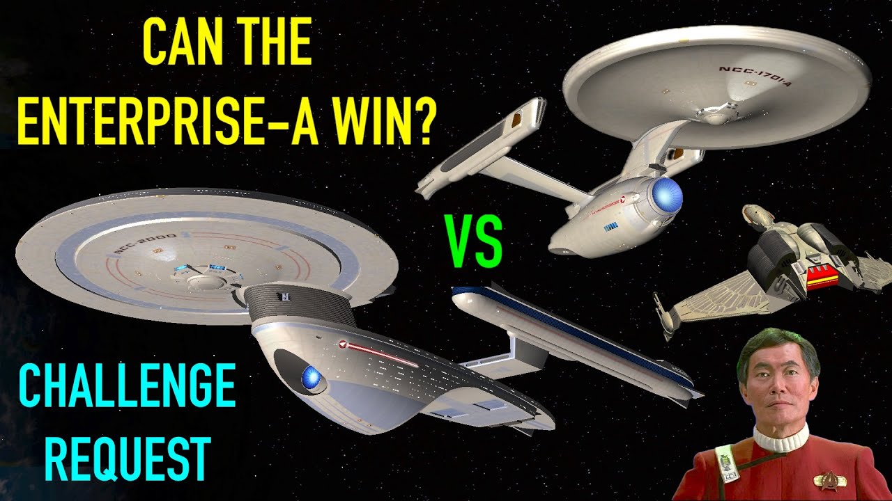 USS Enterprise A VS USS Excelsior - GENERAL CHANG!! - Star Trek Starship Battles