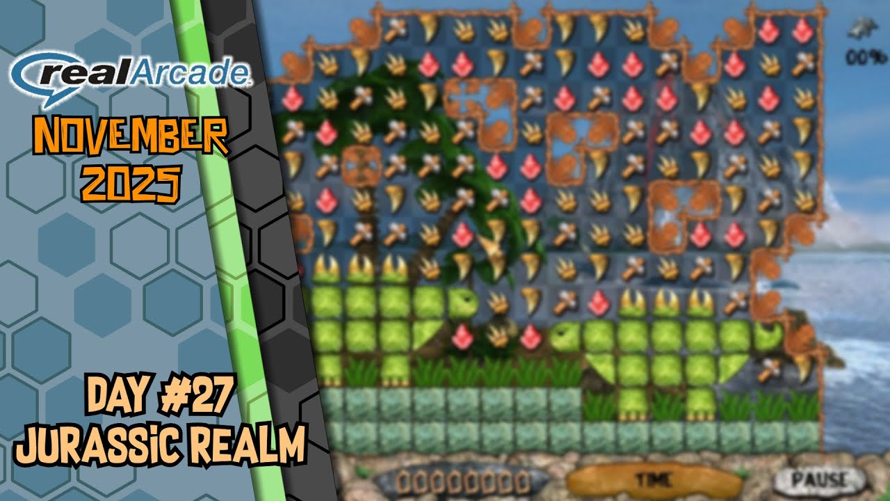 RealArcade November 2025 Day #27 | Jurassic Realm (Quest Mode, Normal) - First Area