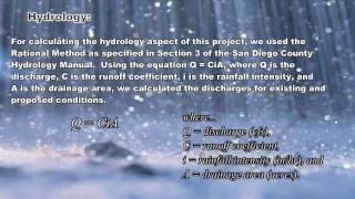 SDSU CIV E 495 Fall 2011 - Pacific Beacon Storm Water System