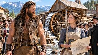 They Laughed When The Mountain Man Paid The Deaf Widow's Debt—Until They Saw What She Built