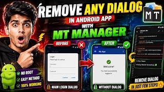Remove Any Login Dialog in Android App with MT Manager | Step-by-Step Guide (Educational) screenshot 5