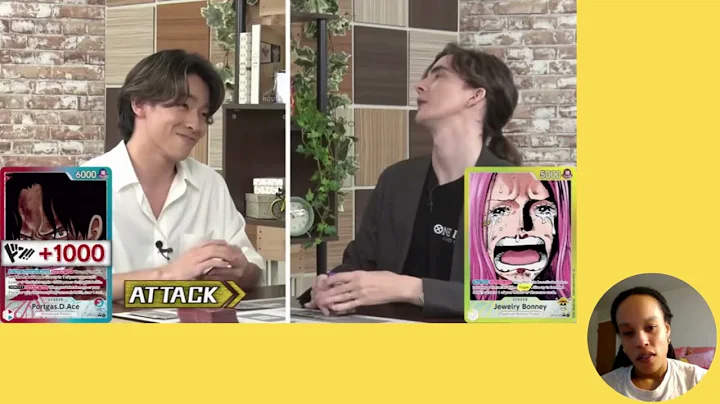 MY REACTION VIDEO OF- ONE PIECE CARD GAME OP 13 New Leader Battle 2