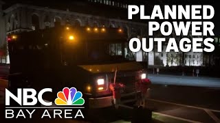 San Francisco's Civic Center area impacted by planned PG&E power outages