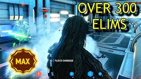 OVER 300 ELIMINATION MADNESS WITH CHEWIE | Supremacy | Star Wars Battlefront 2
