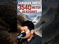 Canadian Sniper 3540 Metres Shot 😱 | World Record Distance | Lucky Bisht Explains #Shorts
