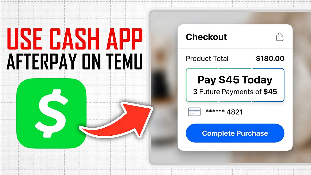 How To Use Cash App Afterpay On Temu (Full Guide) - YouTube