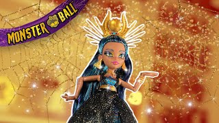 Monster High Monster Ball Cleo De Nile Doll Review!