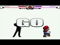 (winmugen)RedDevil(Lv.max) vs 5 characters