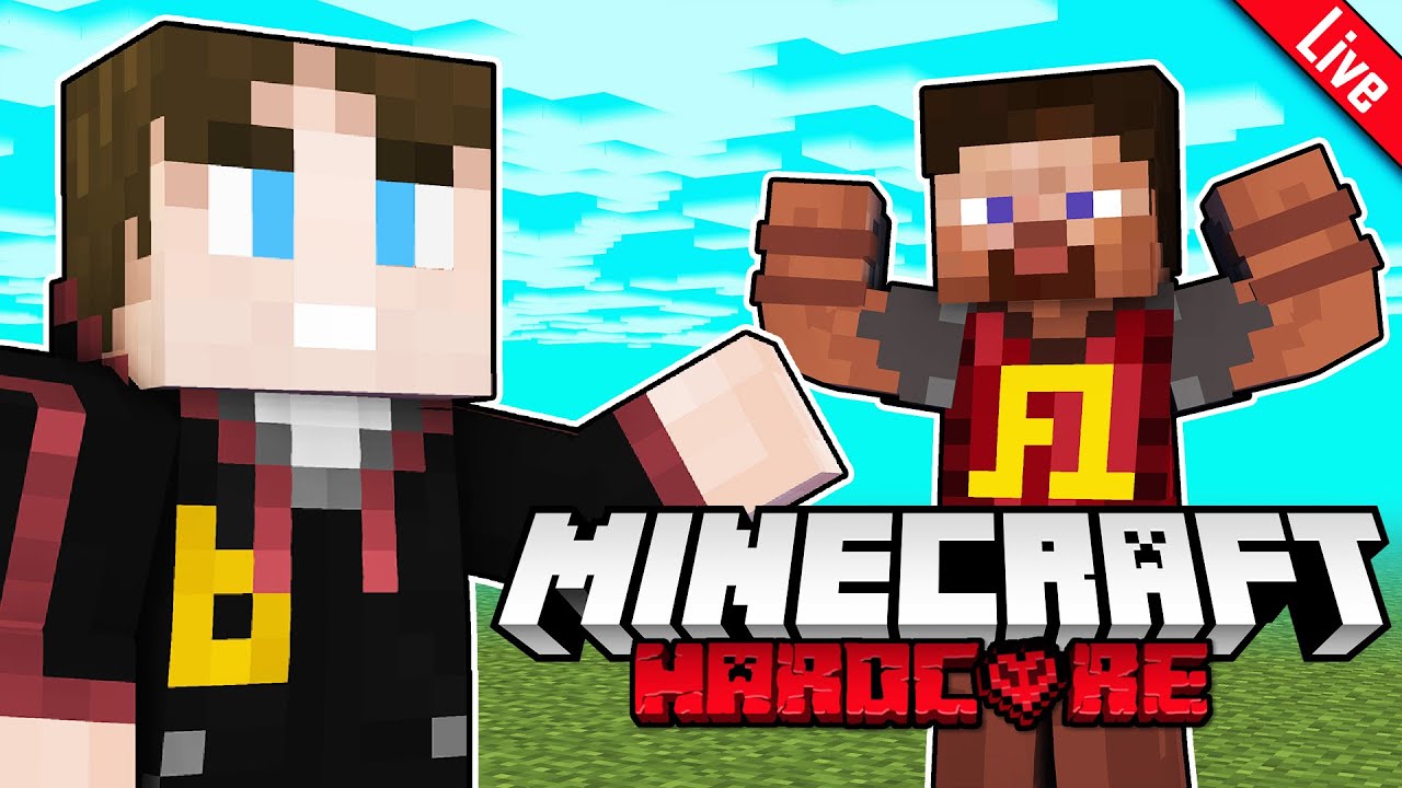 Minecraft HARDCORE Challenge Live mit @Crocodileandy - YouTube